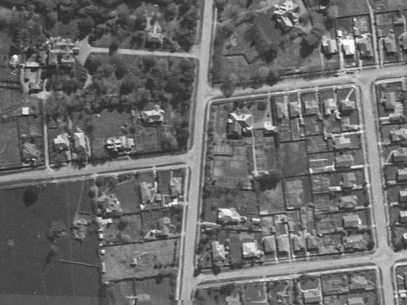 42-40 Clyde Road from the air, 1940-1944