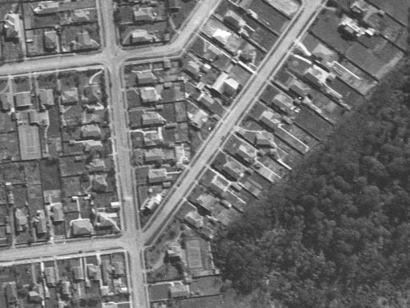 88 Totara Street from the air, 1940-1944