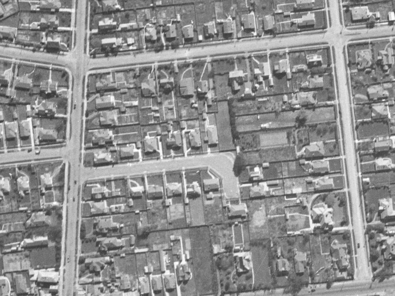 7 Bradshaw Terrace from the air, 1940-1944