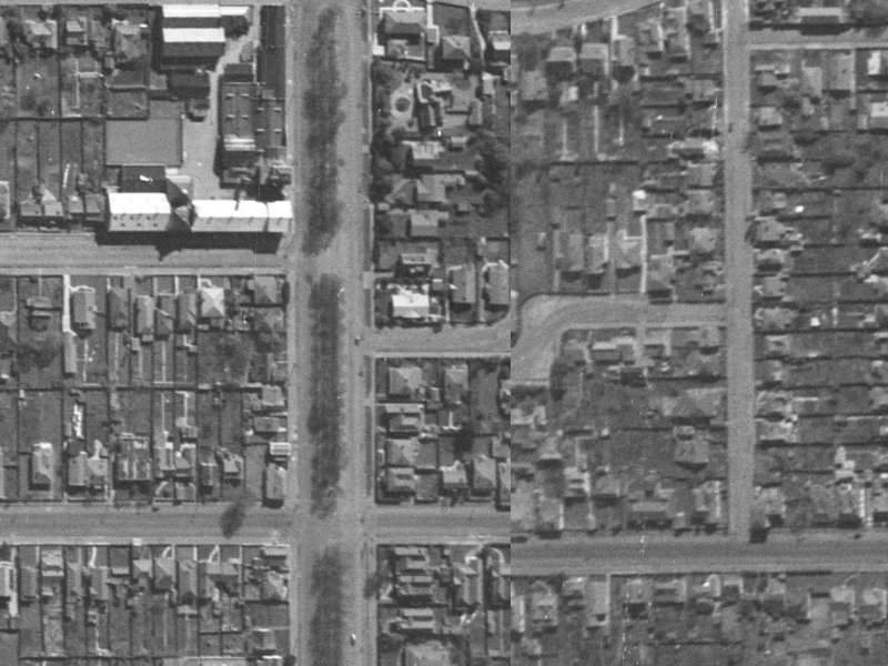 Elm Gr from the air, 1940-1944