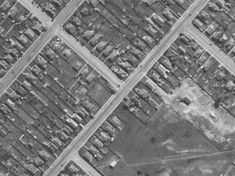 56 Surrey Street from the air, 1940-1944