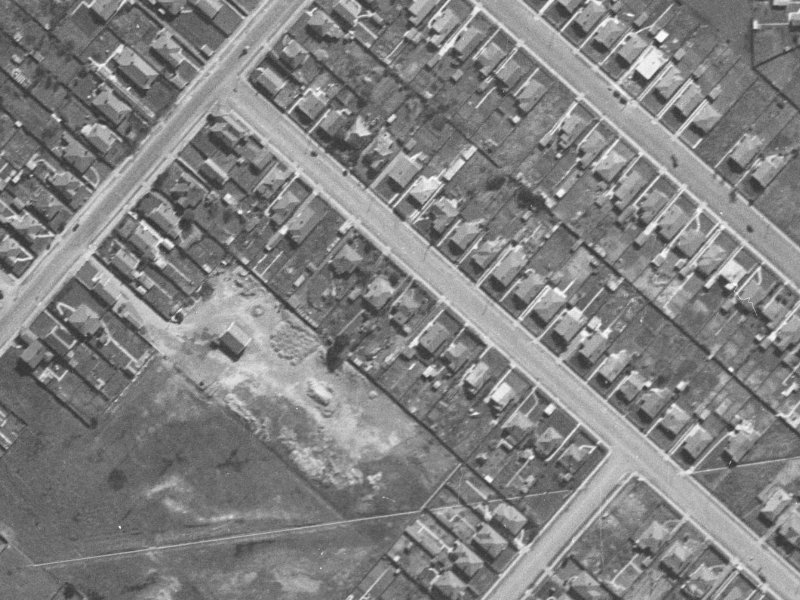 24 Wyon Street from the air, 1940-1944