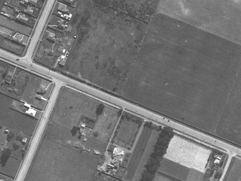 138 Yaldhurst Road from the air, 1940-1944