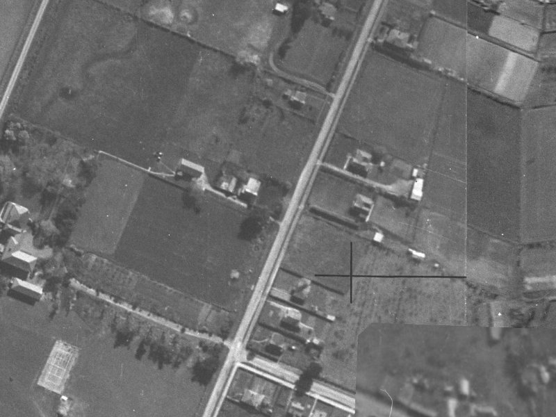 33 Peer Street from the air, 1940-1944