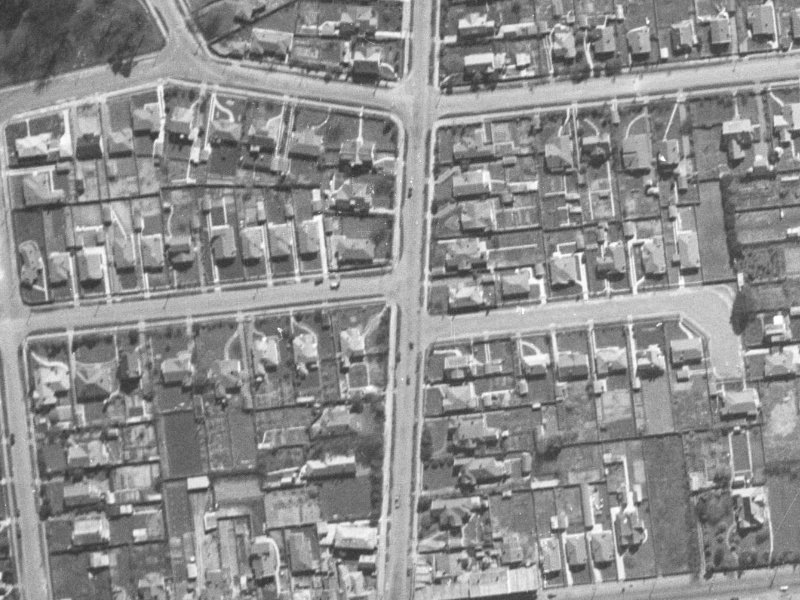 1 Rata Street from the air, 1940-1944