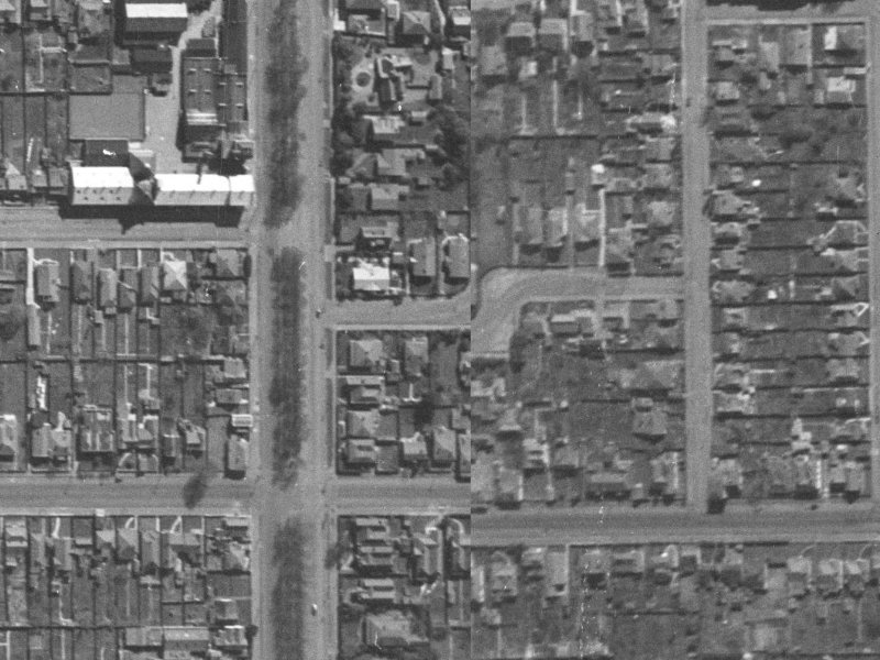 20 Elm Grove from the air, 1940-1944