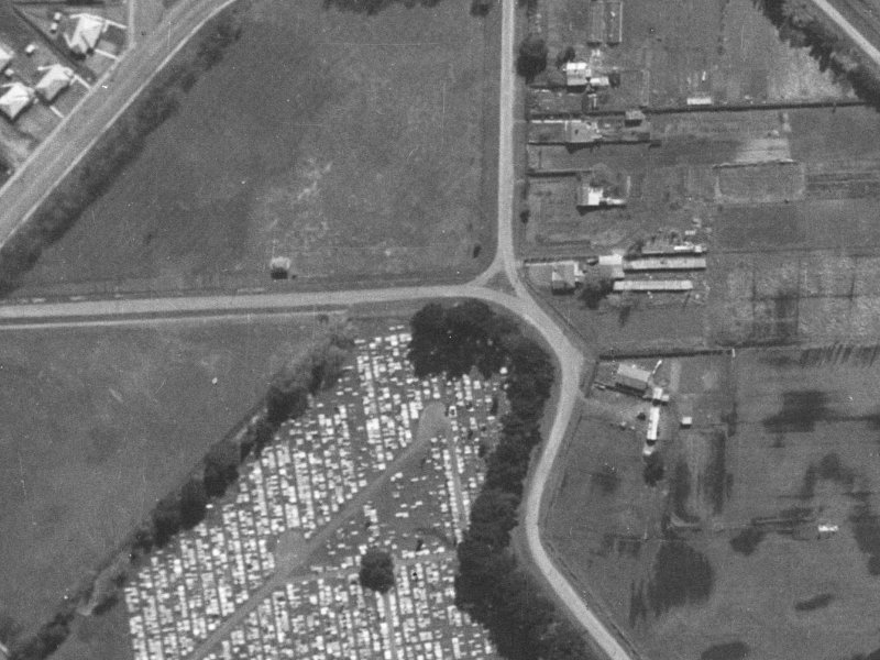 176 McGregors Road from the air, 1940-1944