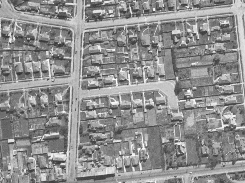 2B Bradshaw Terrace from the air, 1940-1944