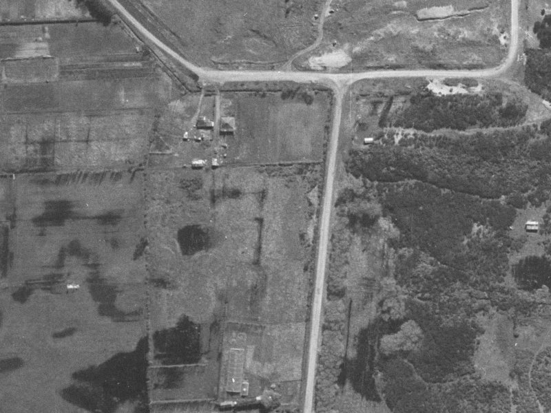 16 Merrilees Place from the air, 1940-1944