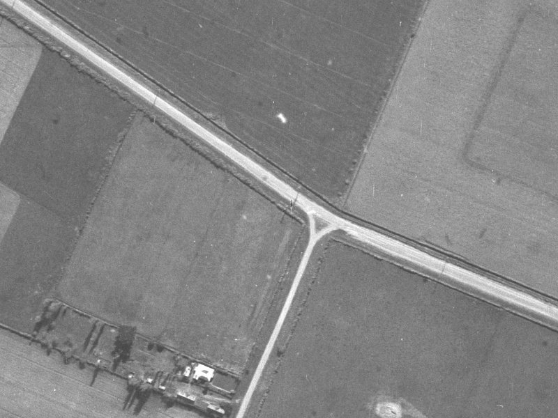 215 Buchanans Road from the air, 1940-1944