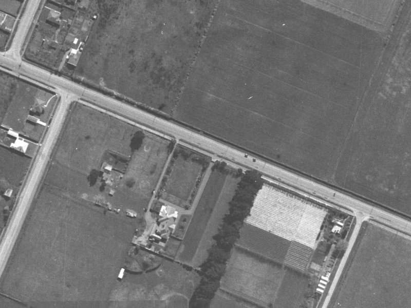 105 Yaldhurst Road from the air, 1940-1944