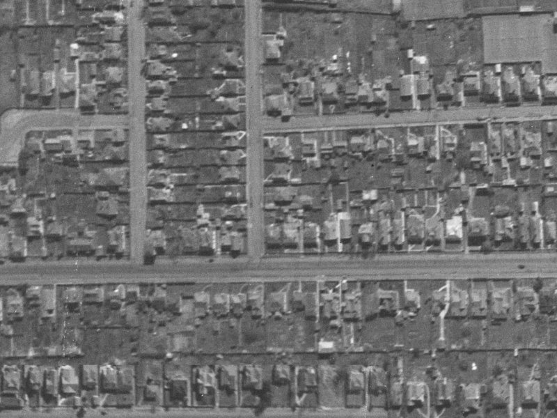 369 Armagh Street from the air, 1940-1944