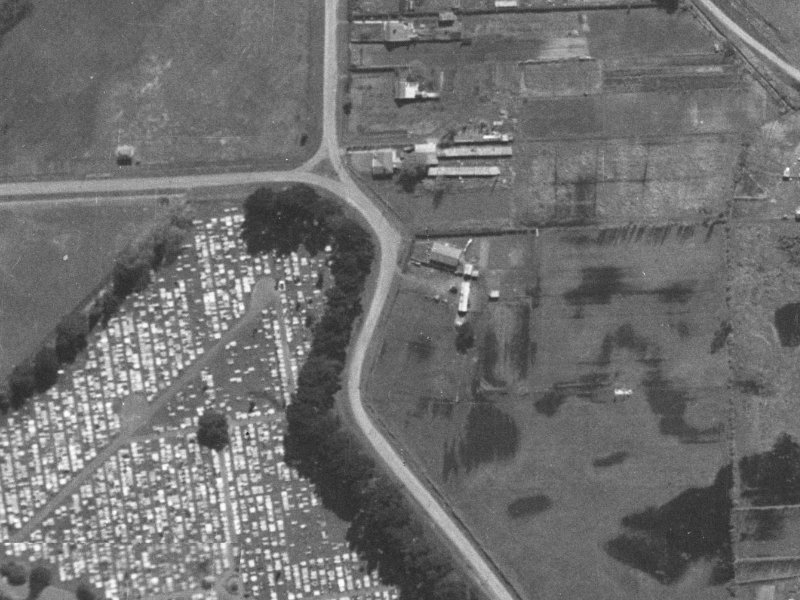 160 McGregors Road from the air, 1940-1944