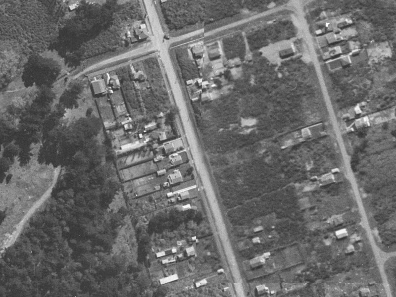 203A Estuary Road from the air, 1940-1944