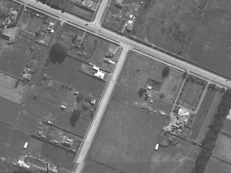 7 Middlepark Road from the air, 1940-1944