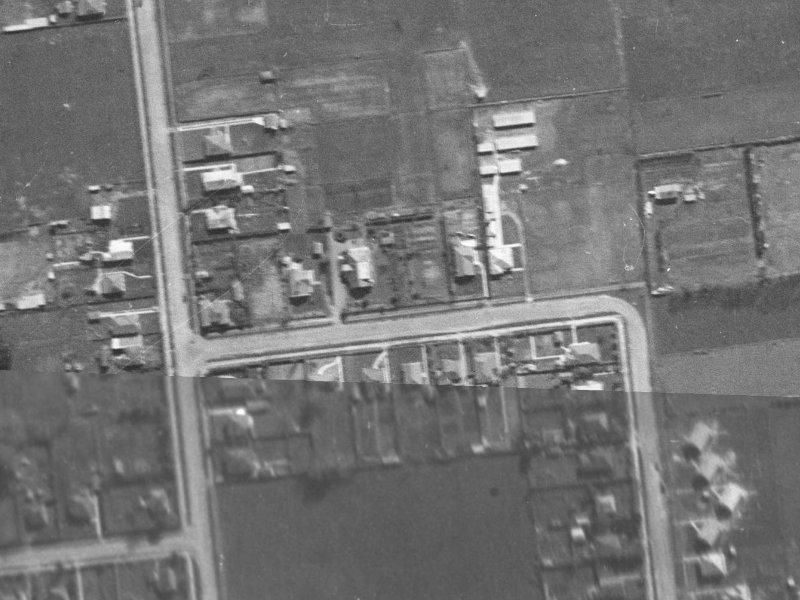 51 Hanrahan Street from the air, 1940-1944