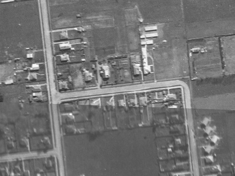 34 Hanrahan Street from the air, 1940-1944