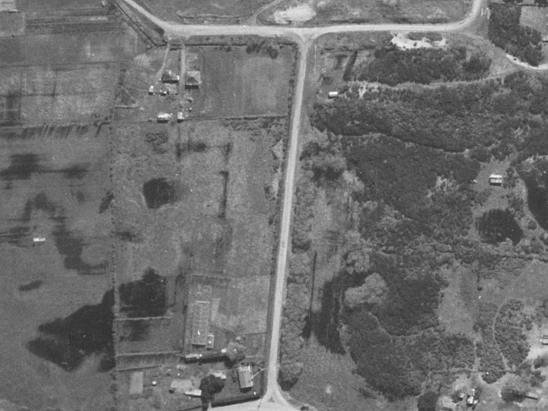 Cypress Street from the air, 1940-1944
