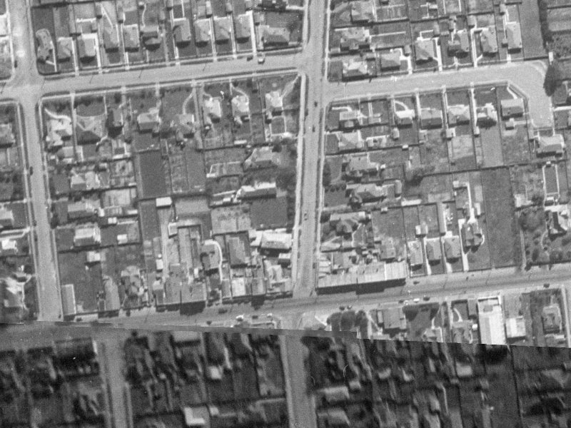 7 Straven Road from the air, 1940-1944