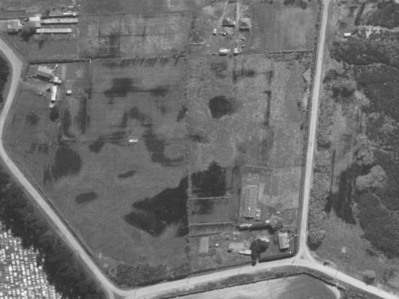 27 Merrilees Place from the air, 1940-1944