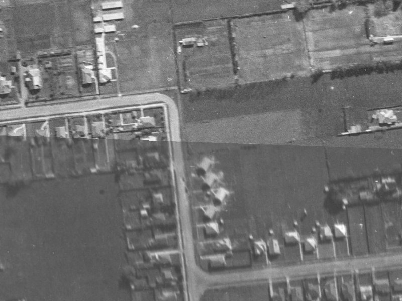 30 Newnham Terrace from the air, 1940-1944