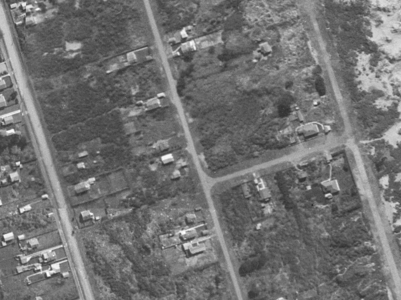 242 Pine Avenue from the air, 1940-1944