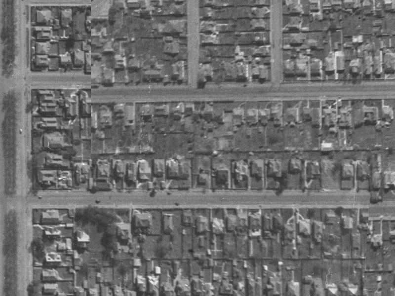 373 Gloucester Street from the air, 1940-1944