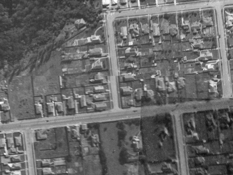 4 Kauri Street from the air, 1940-1944
