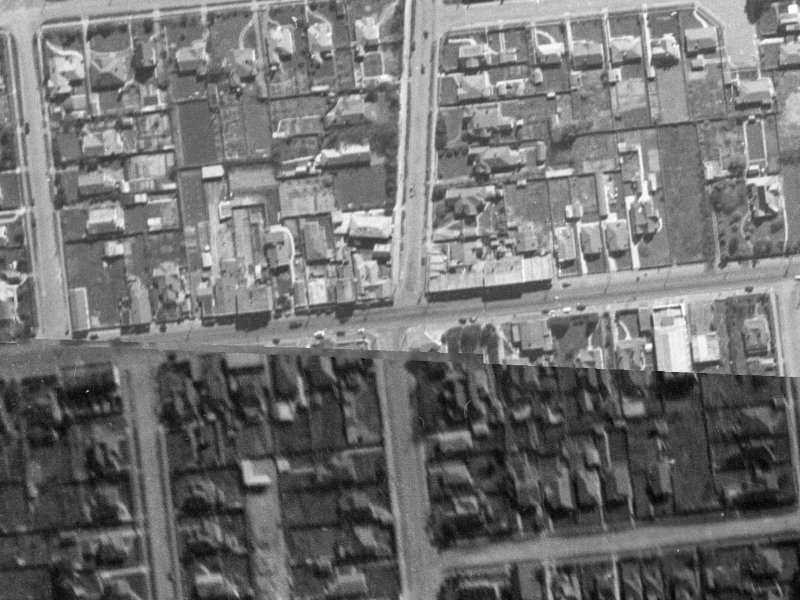 3 Straven Road from the air, 1940-1944