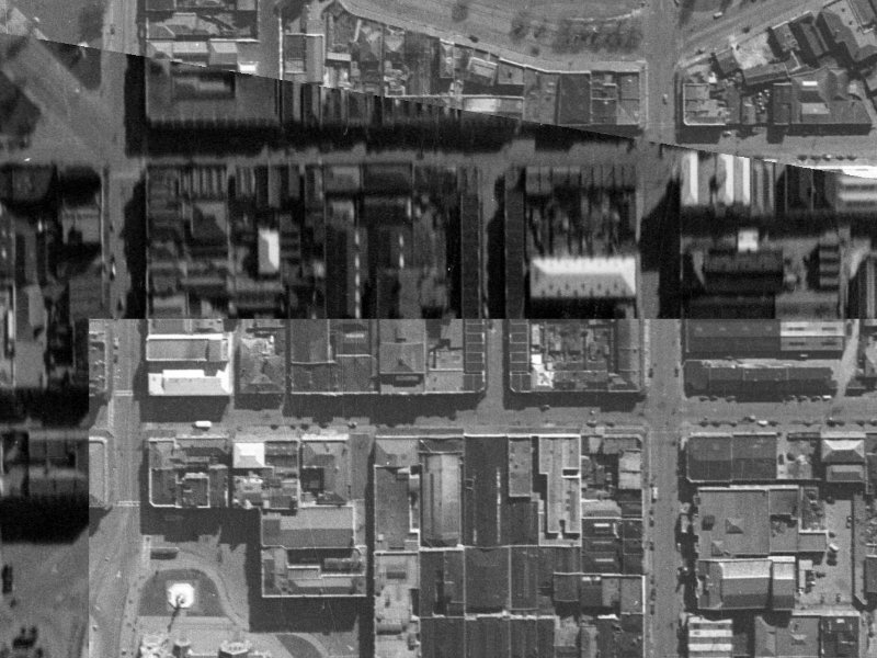 13 New Regent Street from the air, 1940-1944
