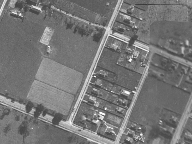 14 Peer Street from the air, 1940-1944