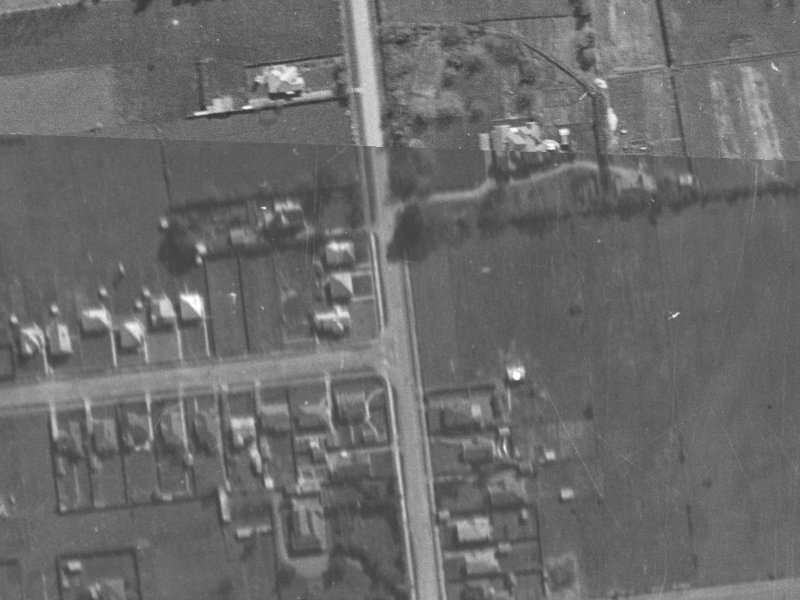 20 Ilam Road from the air, 1940-1944