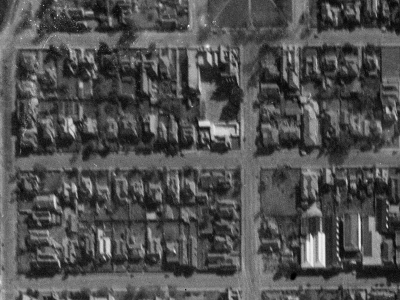 36 Gloucester Street from the air, 1940-1944