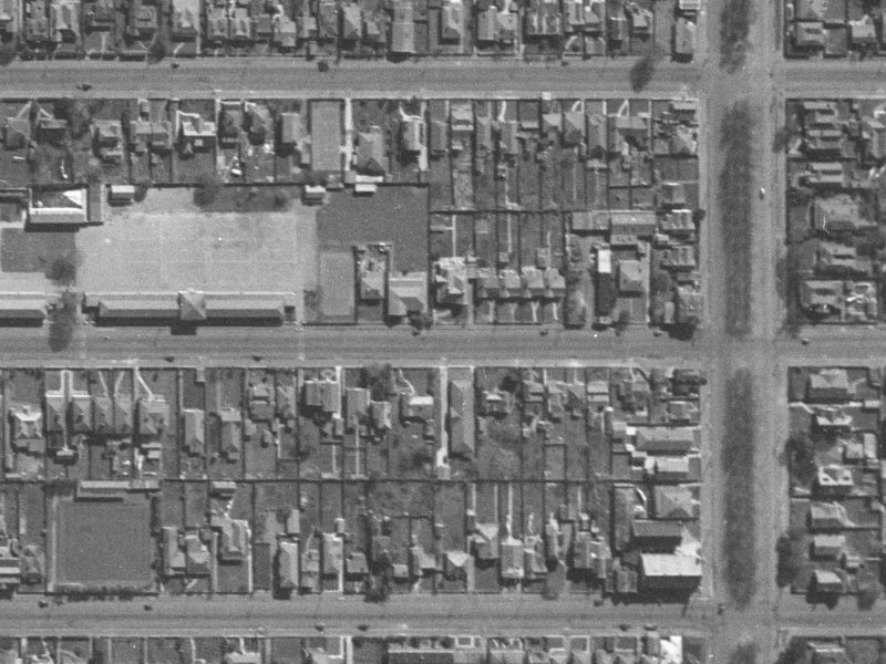 312 Gloucester Street from the air, 1940-1944
