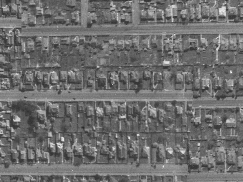 385A Gloucester Street from the air, 1940-1944