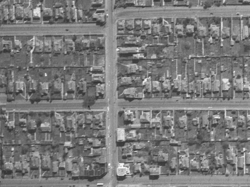 443 Gloucester Street from the air, 1940-1944