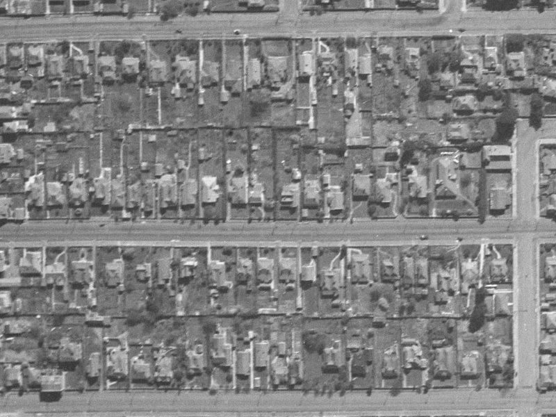 487 Gloucester Street from the air, 1940-1944