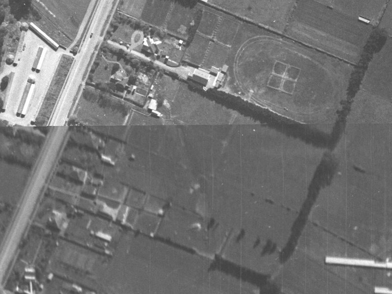 51 Doncaster Street from the air, 1940-1944