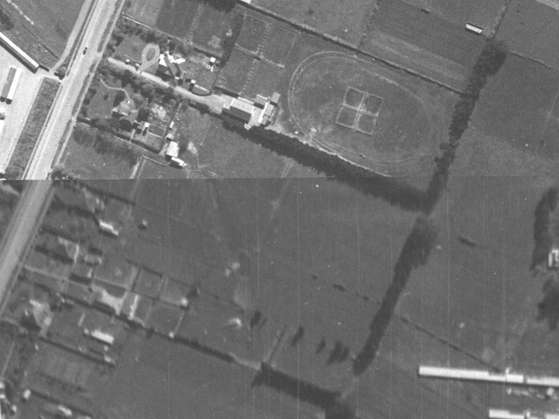 49 Doncaster Street from the air, 1940-1944