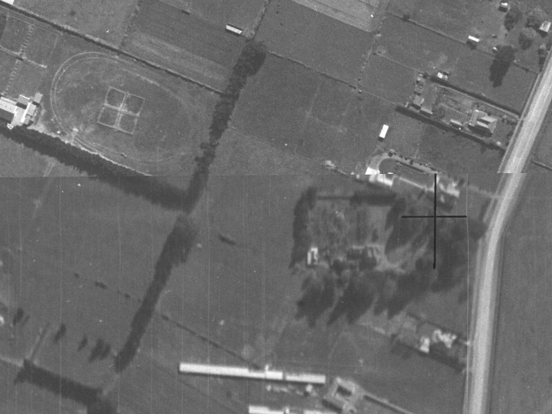 35 Bucknell Street from the air, 1940-1944