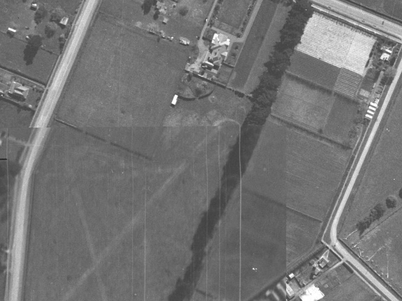 75 Colman Avenue from the air, 1940-1944