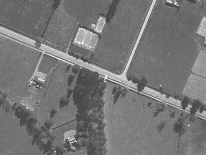 65 Yaldhurst Road from the air, 1940-1944
