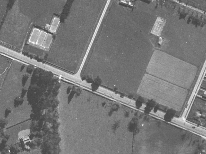 55 Yaldhurst Road from the air, 1940-1944