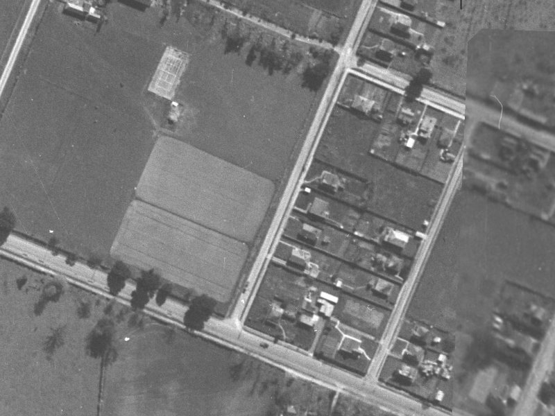 10 Peer Street from the air, 1940-1944