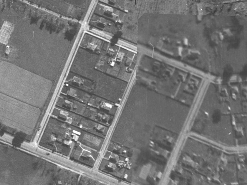 17 Angela Street from the air, 1940-1944