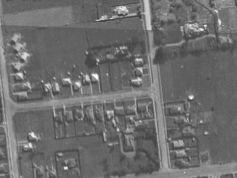 25 Rudleigh Avenue from the air, 1940-1944