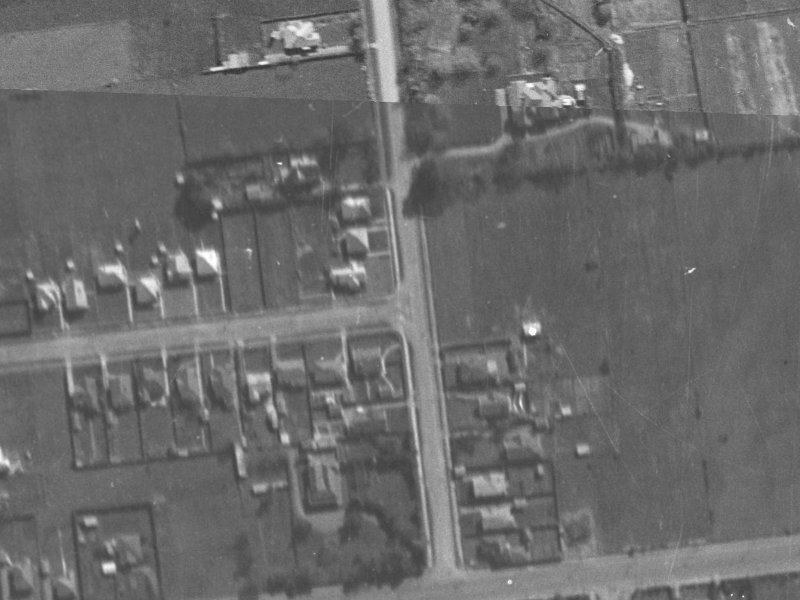 16 Ilam Road from the air, 1940-1944