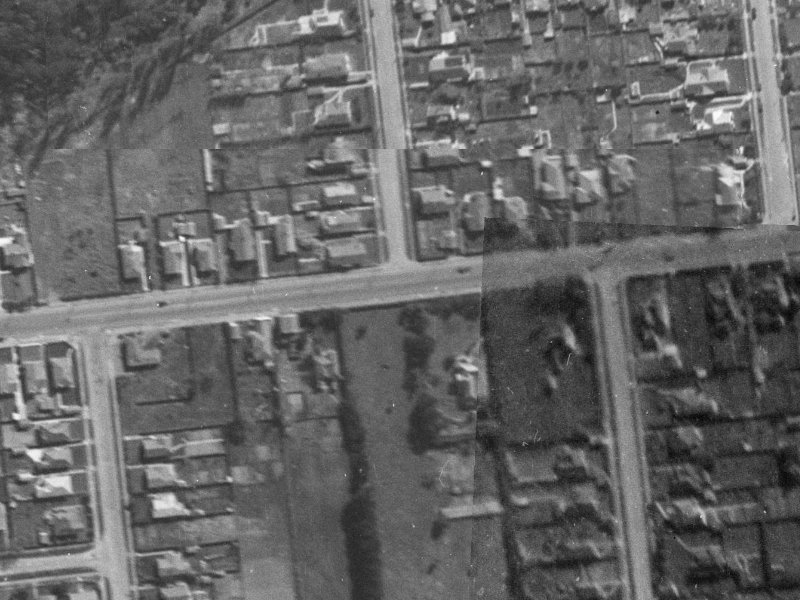 145 Riccarton Road from the air, 1940-1944