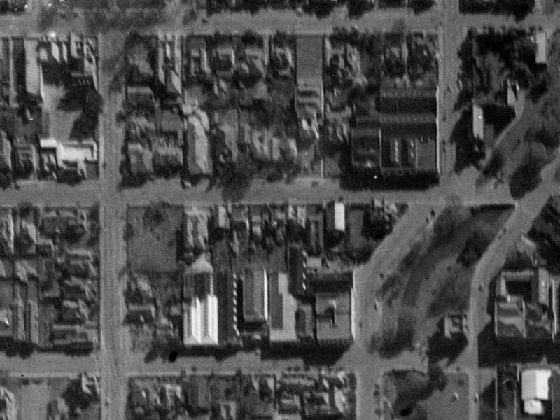 66 Gloucester Street from the air, 1940-1944
