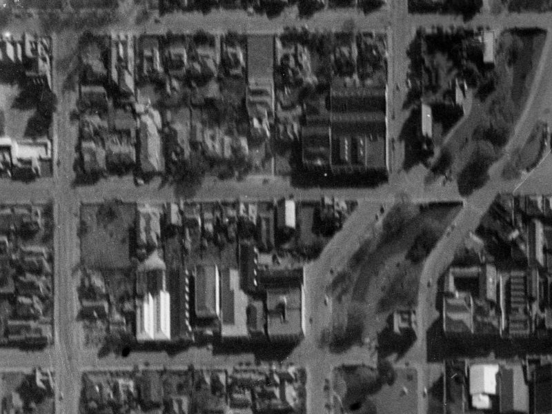 72 Gloucester Street from the air, 1940-1944
